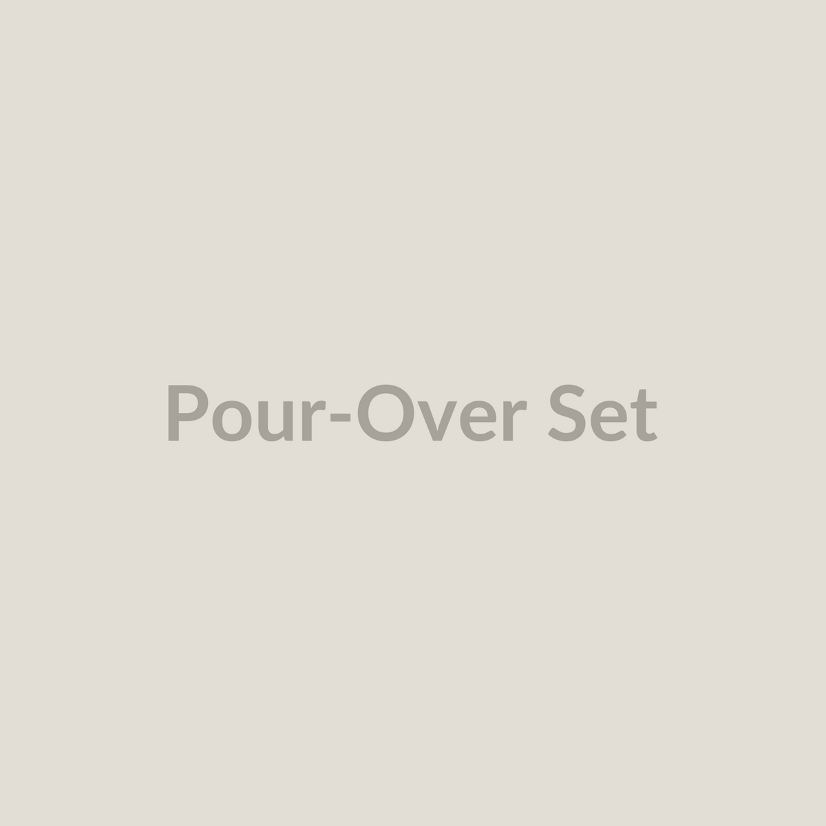 Ceramic Pour-Over Set — second view